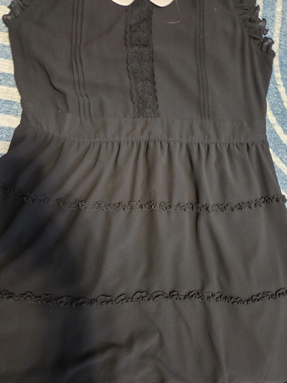 Hot Topic Black Dress Wednesday/ Halloween - Picture 5 of 7